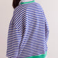 Free People - Classic Striped Crewneck Sweatshirt