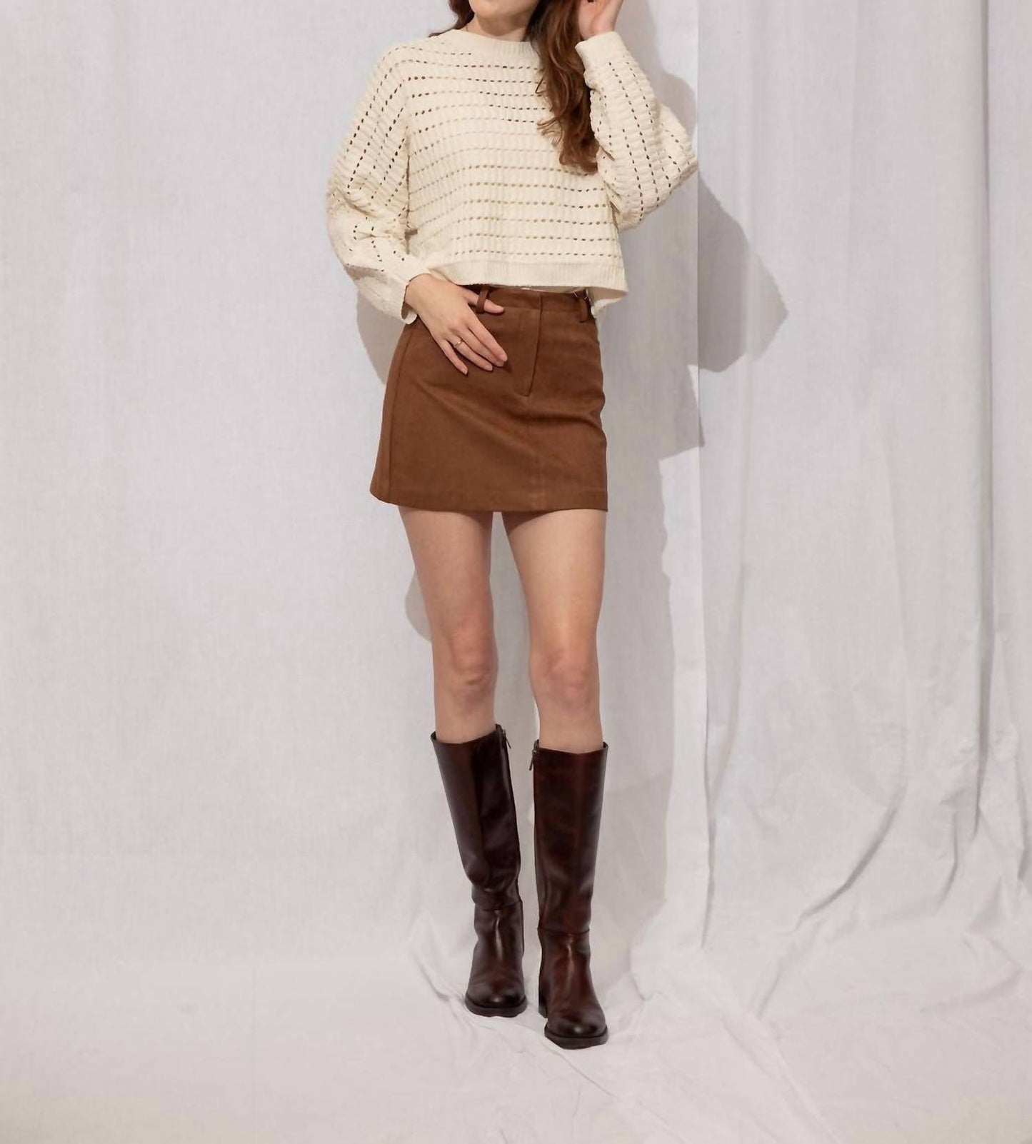 Allie Rose - Yara Long Sleeve Sweater