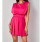 Big Hit Fashion - Satin Mini Dress