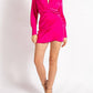 Edit By Nine - Silk Mini Wrap Skirt Dress
