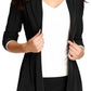 Frank Lyman - Throwover Knit Three Quarter Sleeve Jacket