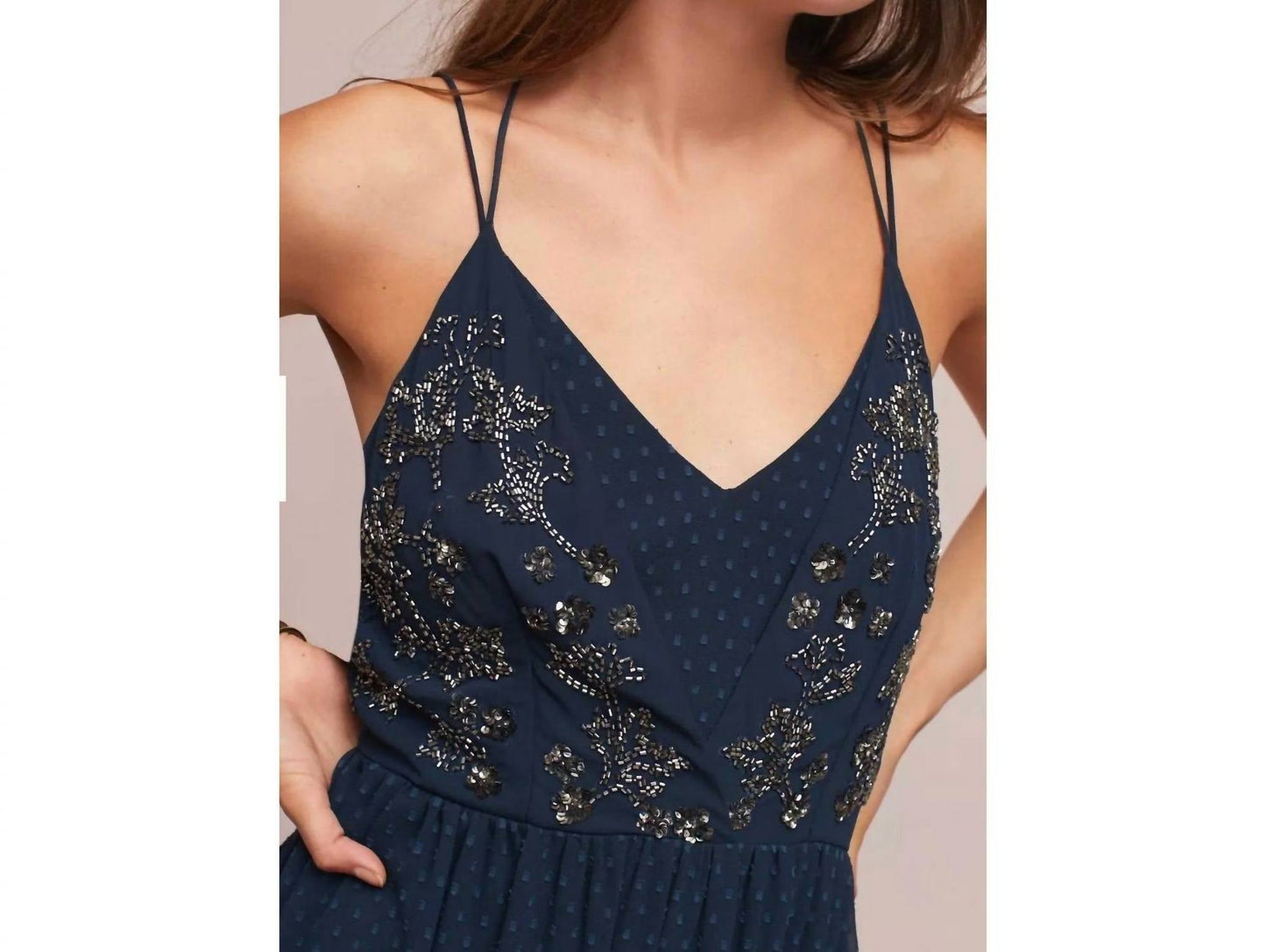 By Anthropologie - Ranna Gill Lucinda Beaded Dress