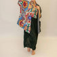 Alembika - Paisley Bib Crinkle Maxi Dress