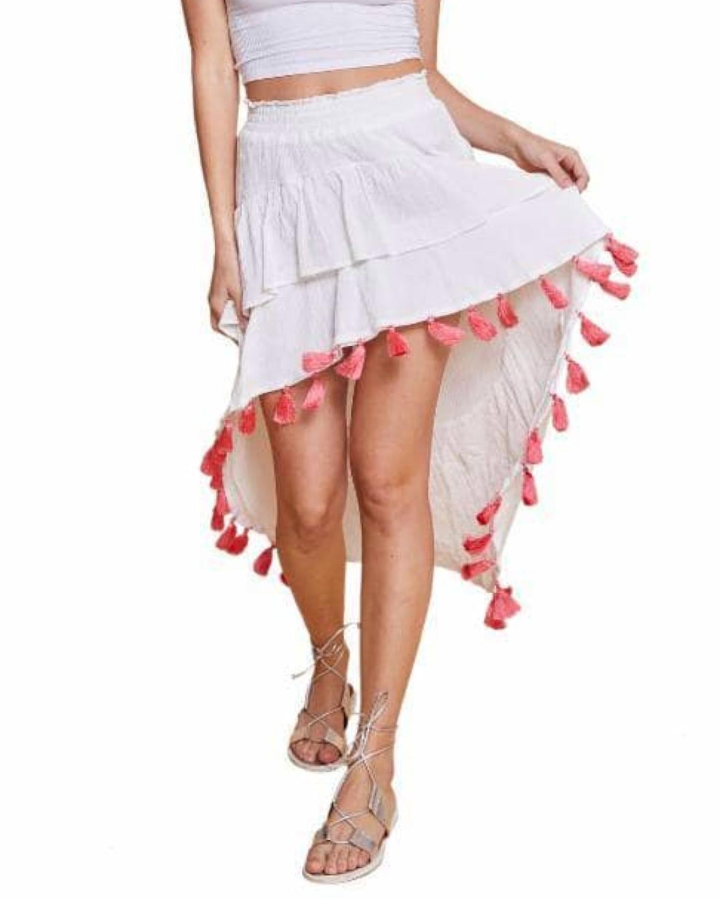 Guadalupe Design - Angelie High Low Skirt