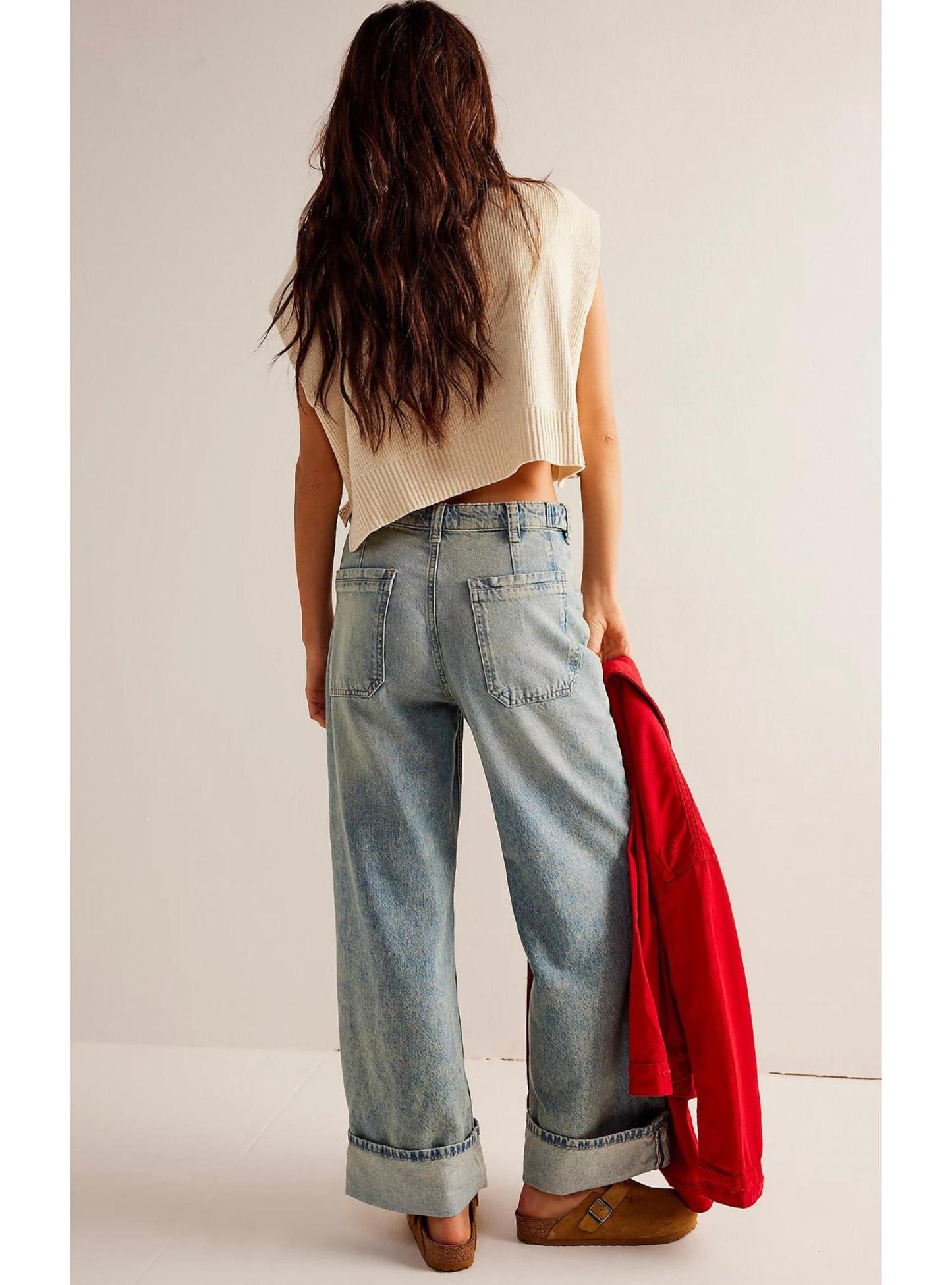 Free People - Palmer Cuffed Jean