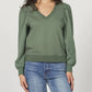 Another Love - Sammi V-neck Sweatshirt