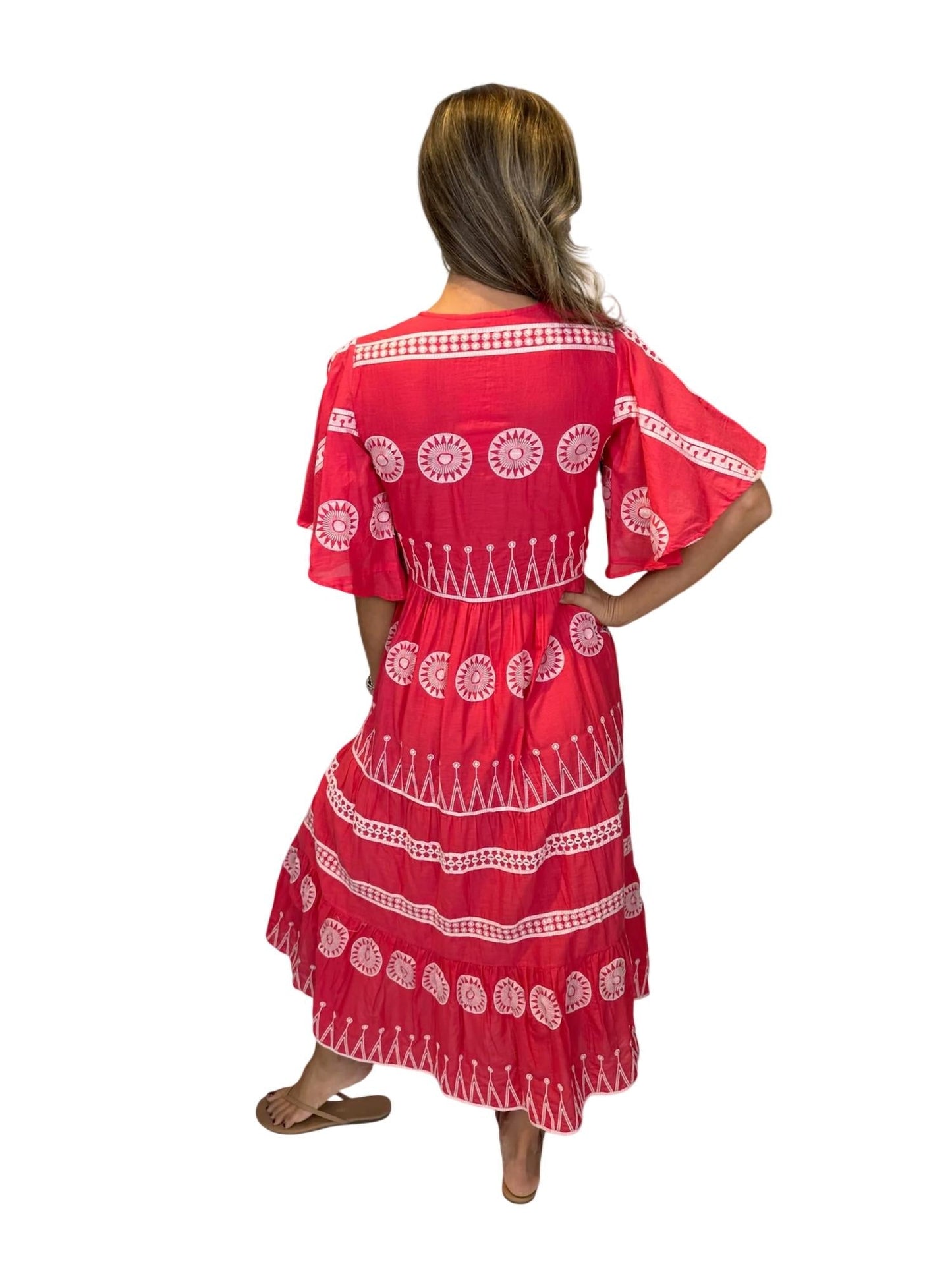 Oliphant - V-Neck Maxi Dress