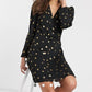 & Other Stories - Long Puff Sleeve Wrap Dress