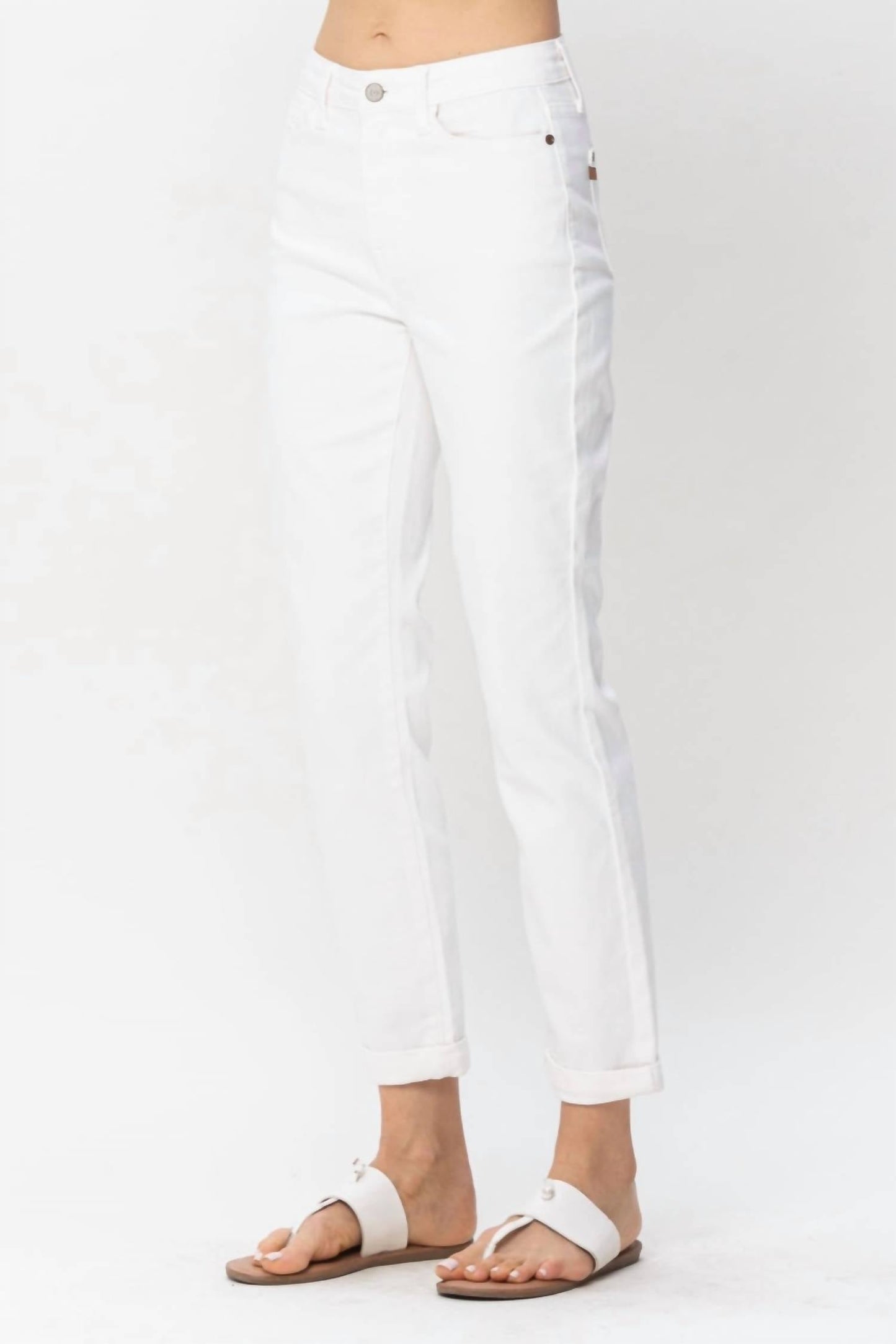 Judy Blue - Double Cuff Boyfriend Jeans