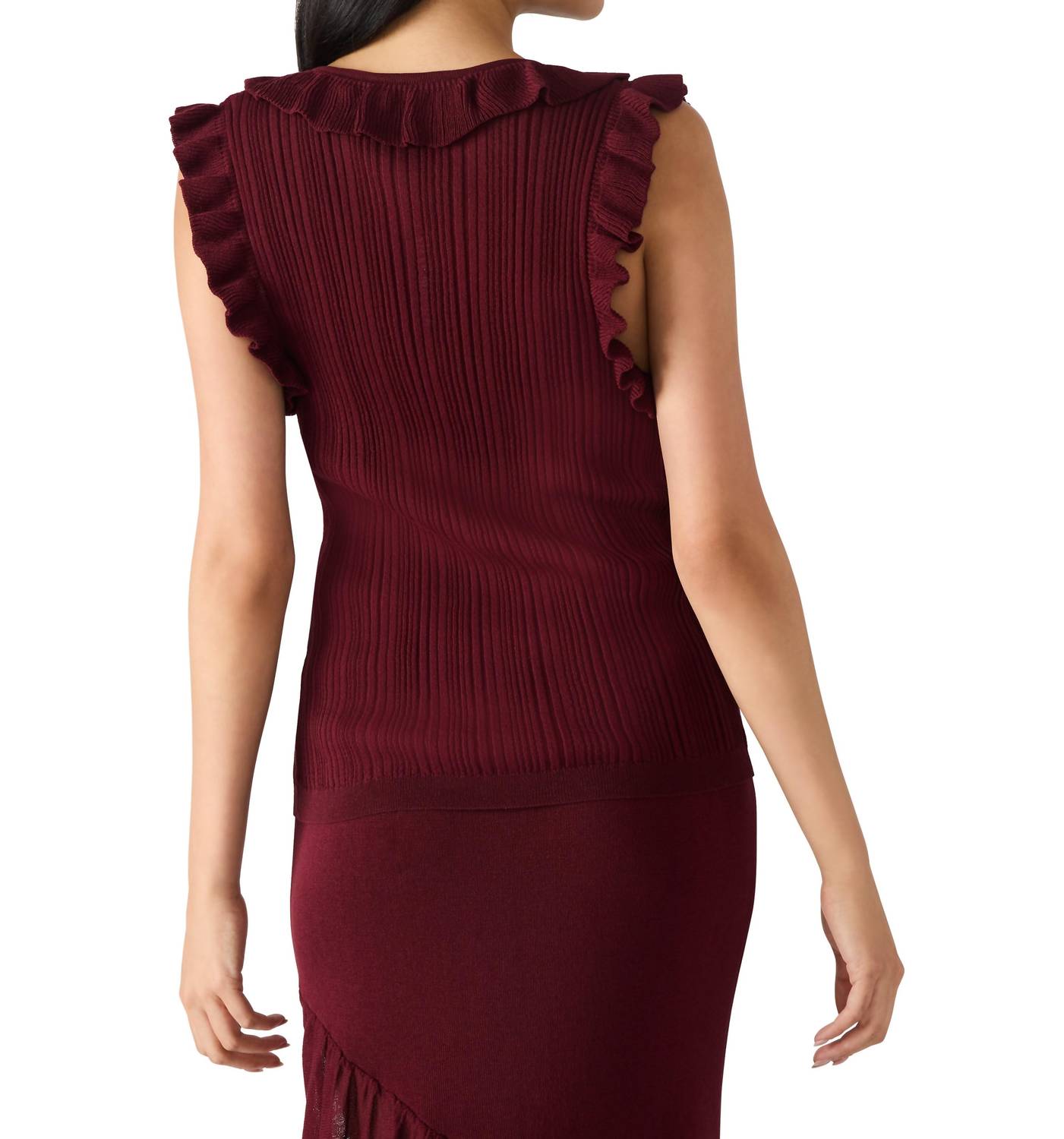 Steve Madden - Nataly Sleeveless V-neck Sweater