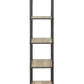 Itzel Bookshelf - Antique Oak / Sandy Gray