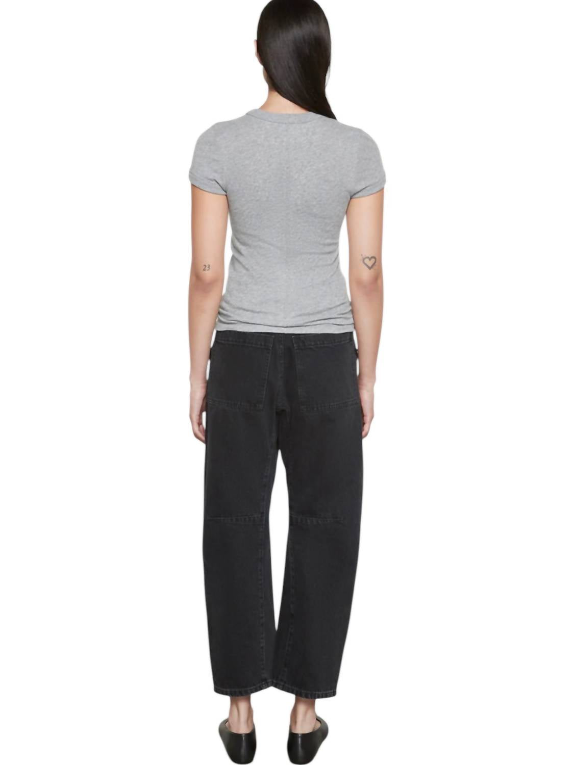 Enza Costa - Cashmere Cap Sleeve Crew Top