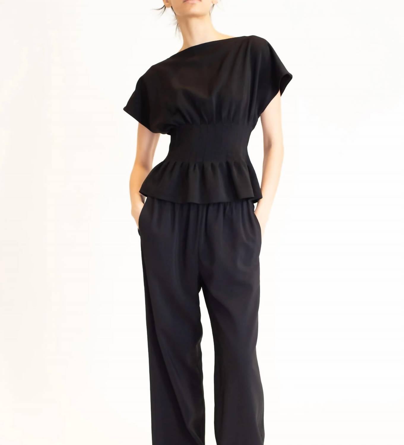 Solid & Striped - Greer Peplum Blouse