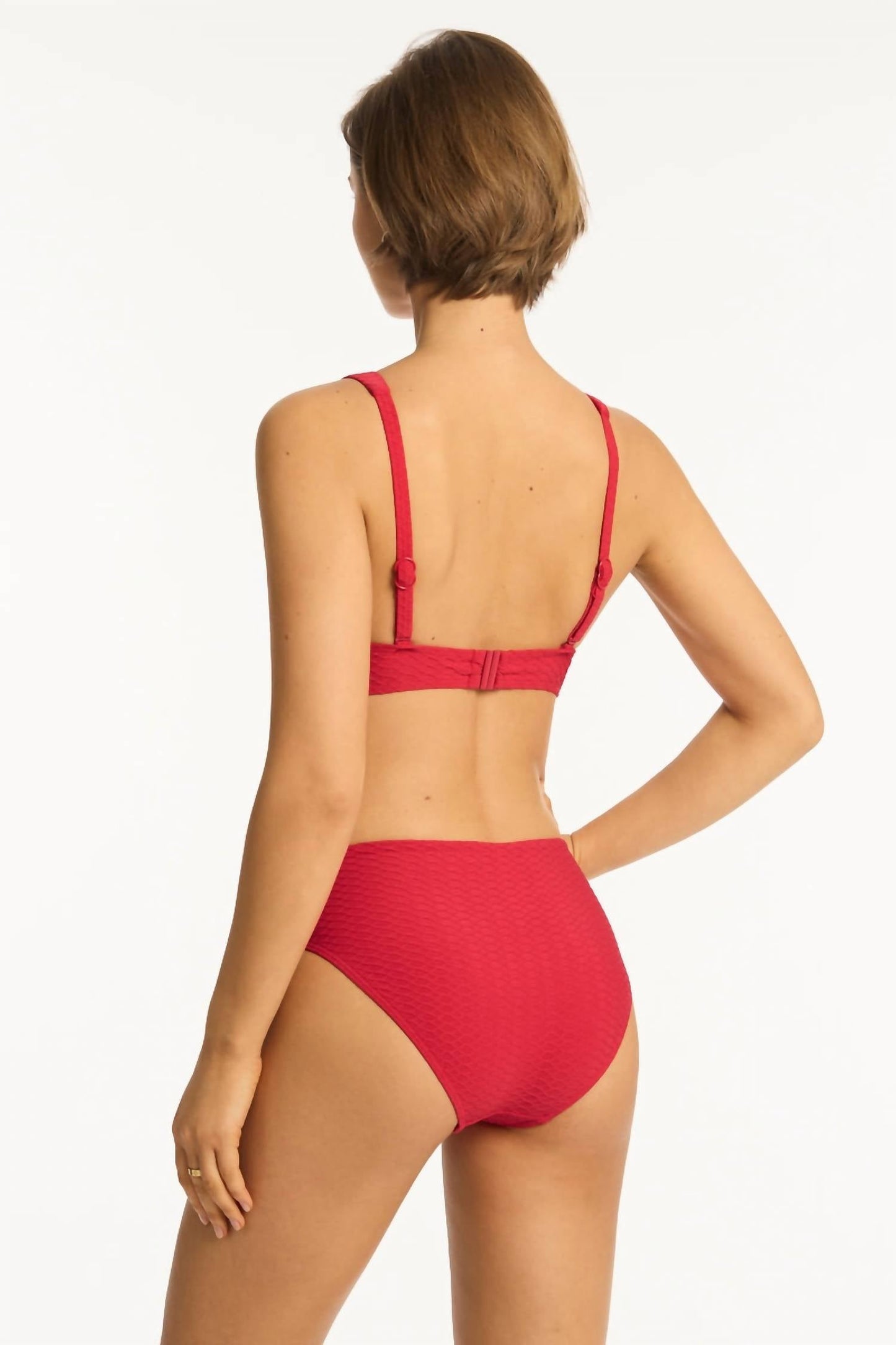 Sea Level Australia - Honeycomb Longline Underwire Bra