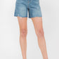 Judy Blue - Cut Off Mid Thigh Jean Shorts