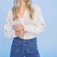 Charlie B - Cotton Button-front Blouse With Embroidery