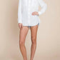 A Beauty By Bnb - Fray Gauze Blouse Top