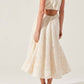 Astr - Lillemor 3d Textured Midi Dress