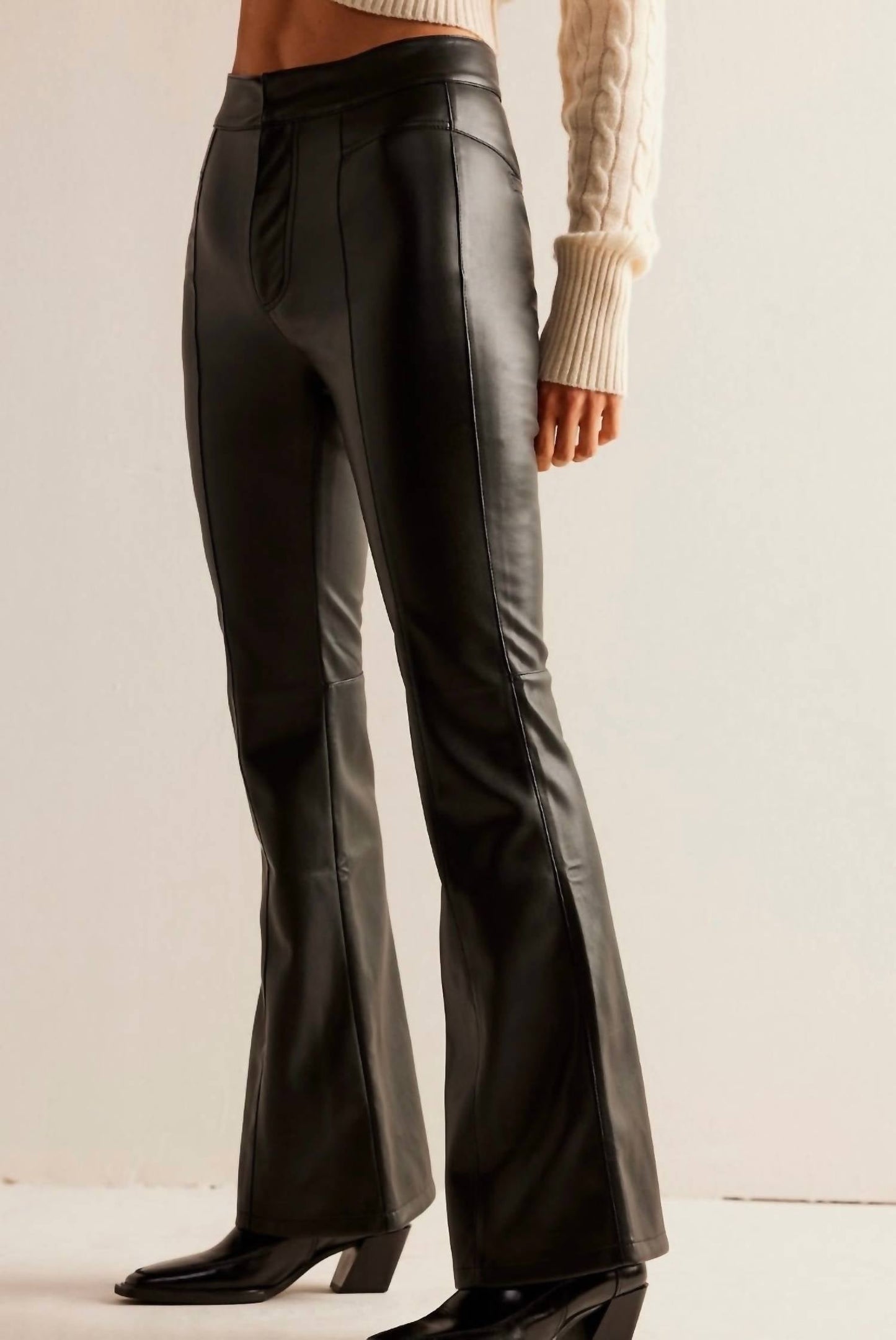 Free People - Uptown High Rise Vegan Pants