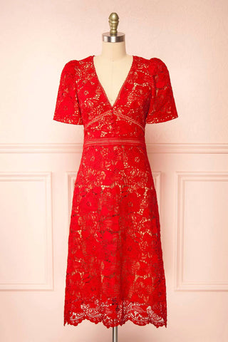 Adelyn Rae - Crochet Lace Dress