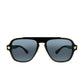 Versace - Medusa Charm Aviator Plastic Sunglasses with Grey Polarized Lens