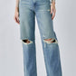 Hidden - Logan High Rise Dad Jean