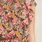 Entro - Floral Smocked Dress