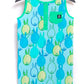 Macacão infantil RAGS Apparel com bolso Capri Henley Rag, azul, tamanho 2T