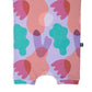 Macacão infantil de manga curta com babados RAGS Apparel, roxo, tamanho 6-12M