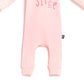 Macacão infantil Rag da RAGS Apparel, rosa, tamanho 1-12 meses