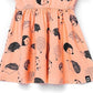 Vestido infantil de manga curta RAGS Apparel, rosa, tamanho 3 anos