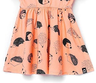 Vestido infantil de manga curta RAGS Apparel, rosa, tamanho 3 anos