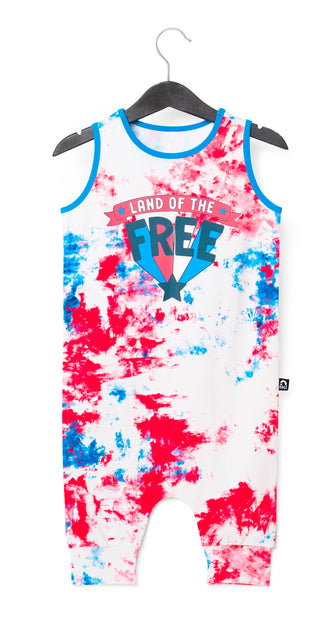 Macacão Capri Rag Infantil RAGS Apparel Branco Tamanho 2T