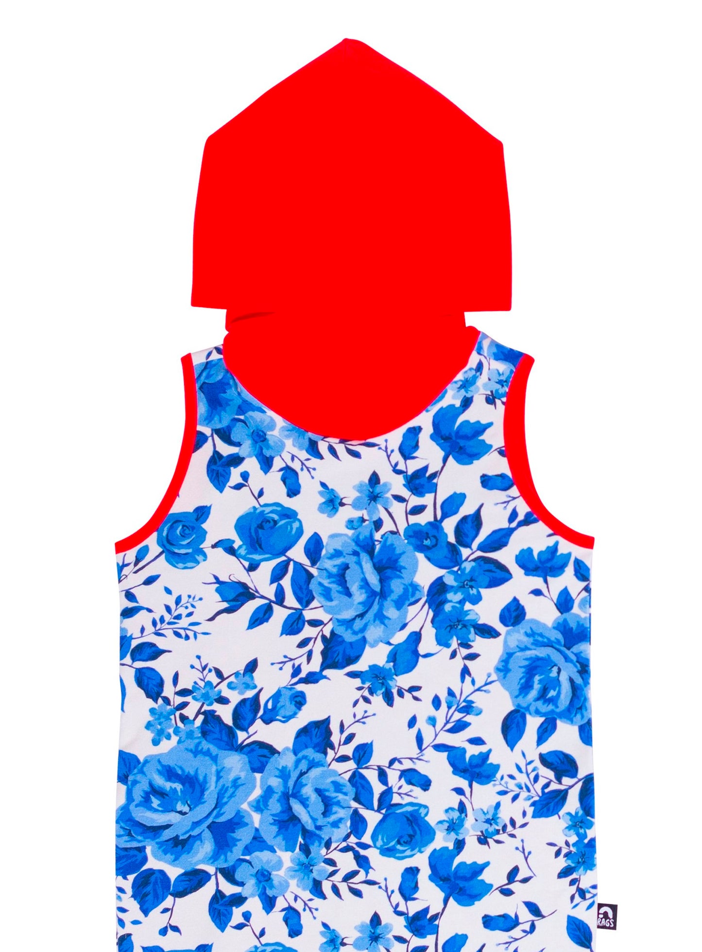 Macacão Capri com Capuz e Regata Infantil RAGS Apparel, Branco, Tamanho 18-24M