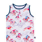Macacão infantil RAGS Apparel Henley Capri Rag, branco, tamanho 12-18 meses