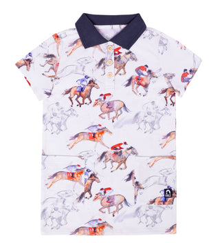 Vestido de verão infantil com babados RAGS Apparel, azul, tamanho 2T