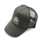 Men's Mountain Graphic Hat - Dark Green
