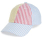 Mens Striped Baseball Hat