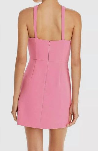 French Connection - Vestido com decote halter Whisper Xover