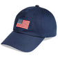 Men's Flag Graphic Baseball Cap in Navy