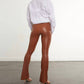 Commando - Faux Leather Flared Leggings