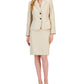 Le Suit Women's Two-Button Skirt Suit, Regular and Petite Sizes