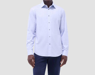 Bugatchi Uomo - Camisa Ooohcotton com estampa de folhas de James