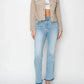 Risen - Full Size Raw Hem Button Up Cropped Denim Jacket Plus Size