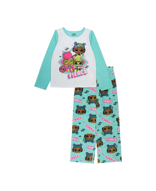Conjunto de 2 peças de blusa e pijama Lol Surprise para meninas