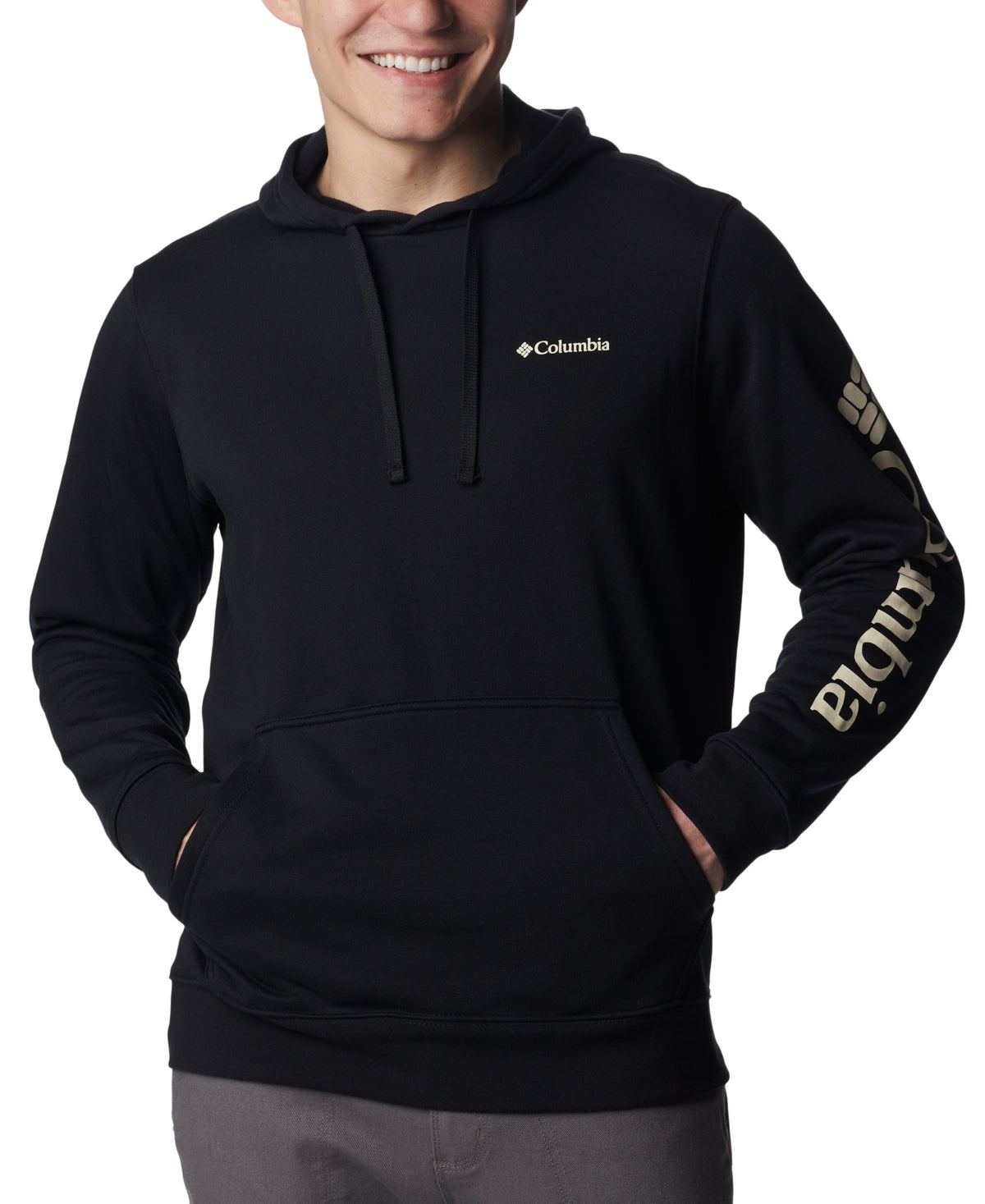Columbia Men's Sleeve Logo Trek Hoodie