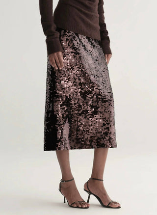 A.L.C. - Kali Sequin Midi Skirt