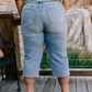 Judy Blue - Ariana Midrise Wide Leg Jeans - Plus