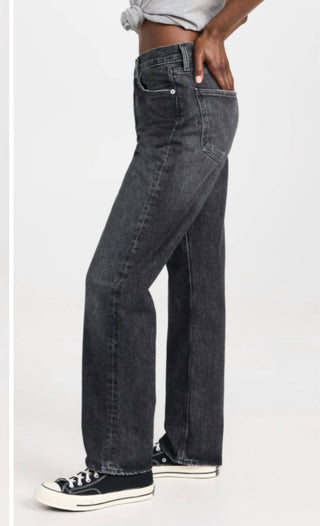 Agolde - Jeans reto de cintura baixa Fran