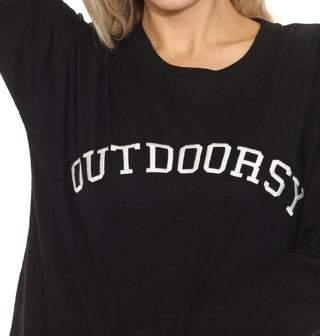 Pj Salvage - Blusa feminina de manga comprida